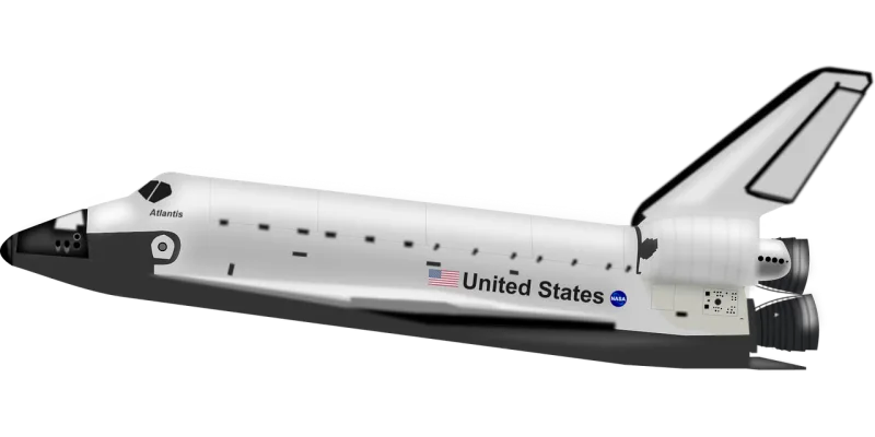 Space shuttle Atlantis Nasa Stickdatei – Kinder
