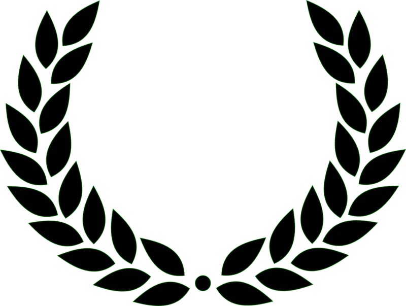 Laurel wreath Roman Victory Stickdatei – Weihnachten