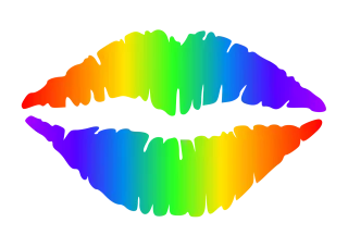Lips Mouth Kiss Stickdatei