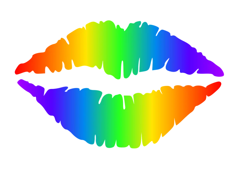 Lips Mouth Kiss Stickdatei – Herzen & Liebe