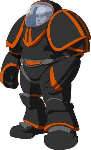 Spacesuit Space-suit Space suit Stickdatei