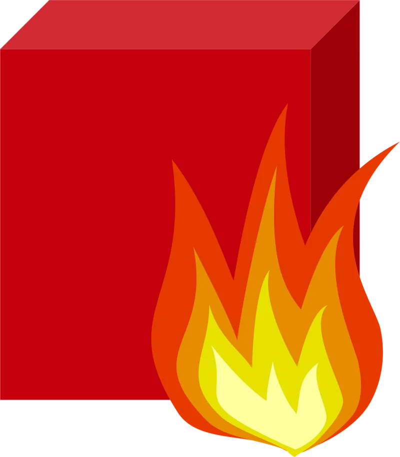 Firewall Fire Burning Stickdatei – Fahrzeuge