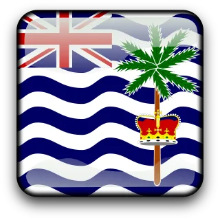 British indian ocean territory Flag Country Stickdatei