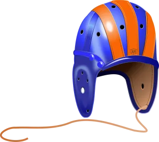 Hardhat Helmet Football Stickdatei