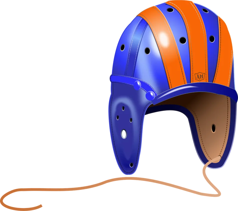 Hardhat Helmet Football Stickdatei – Sport