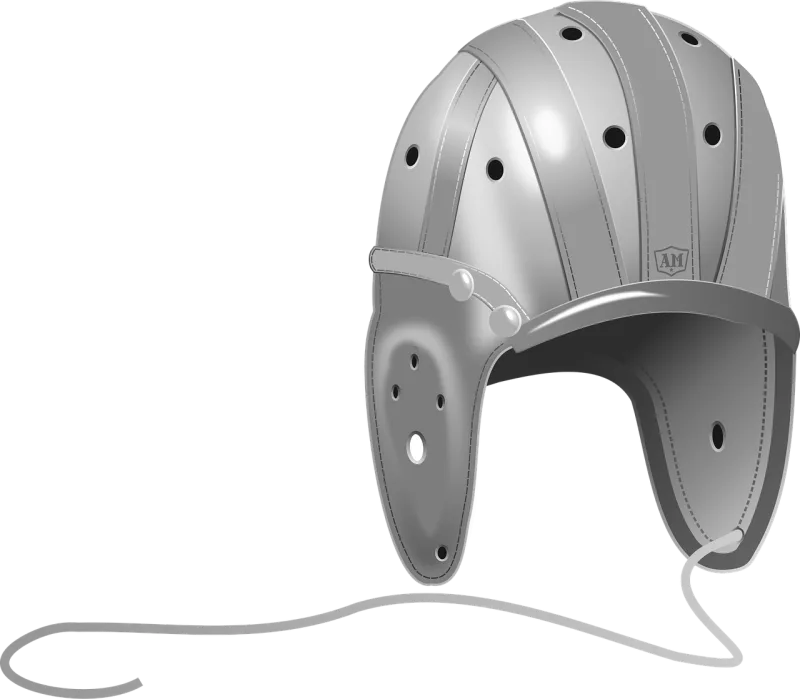Hardhat Helmet Football Stickdatei – Sport