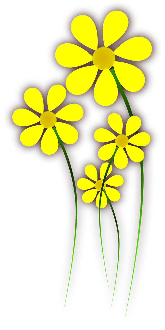 Flowers Blossom Flower background Stickdatei – Blumen