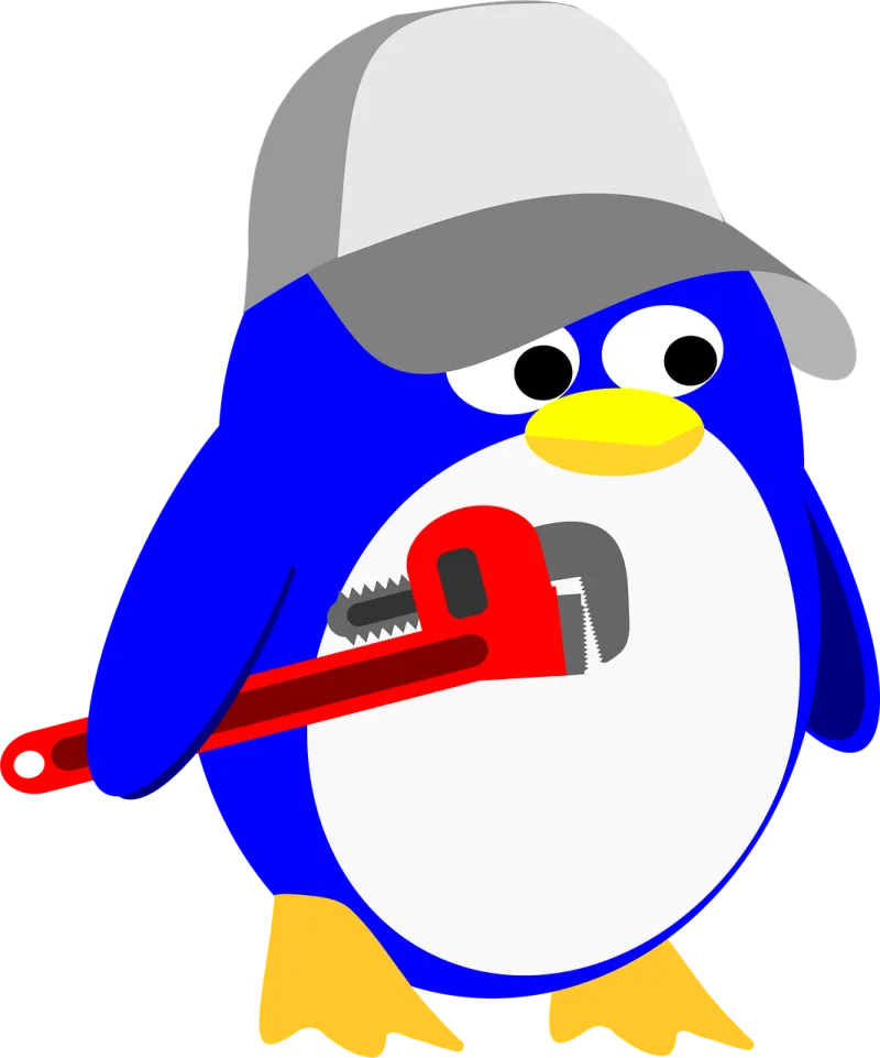 Penguin Linux Plumber Stickdatei – Tiere