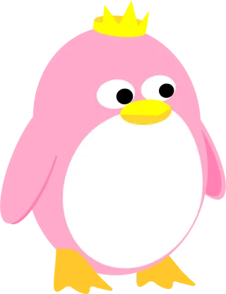 Princess Cute Linux Stickdatei