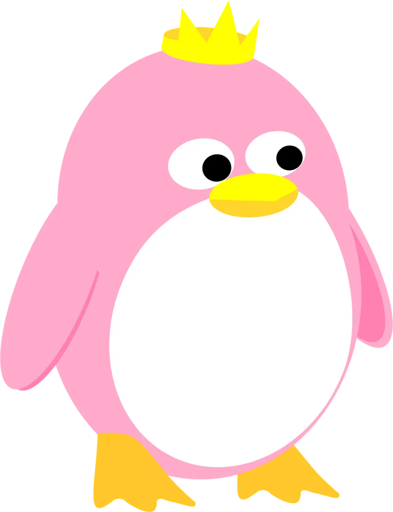 Princess Cute Linux Stickdatei – Tiere