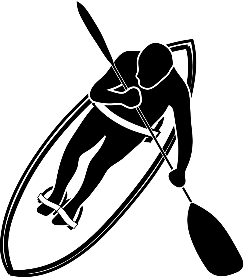 Paddle Surf Surfing Stickdatei – Sport