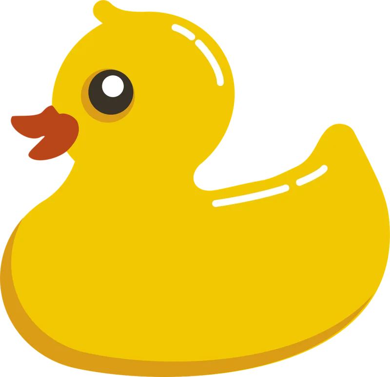 Rubber Duck Squeaky Stickdatei – Sport