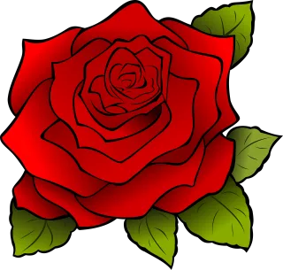 Flower Rose Rose flower Stickdatei