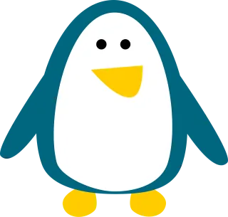 Bird Nature Penguin Stickdatei