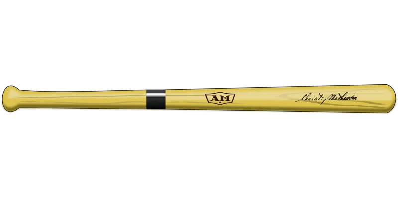 Bat Baseball Equipment Stickdatei – Sport