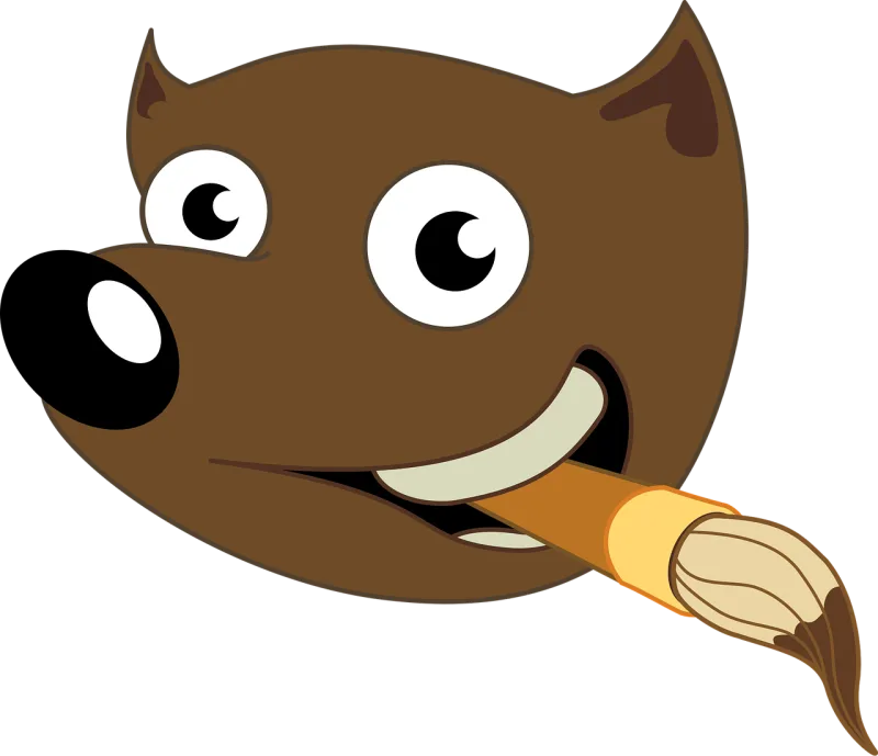Fox Dog Gimp Stickdatei – Tiere