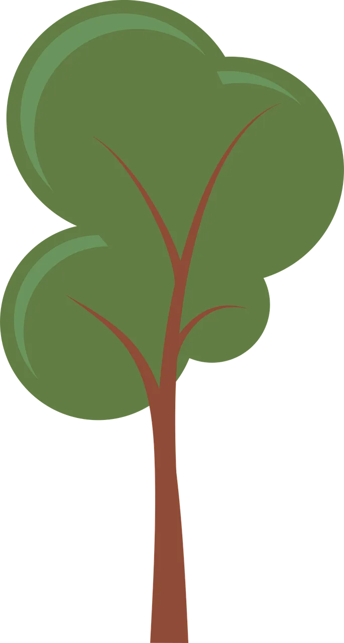 Tree Trunk Nature Stickdatei – Natur