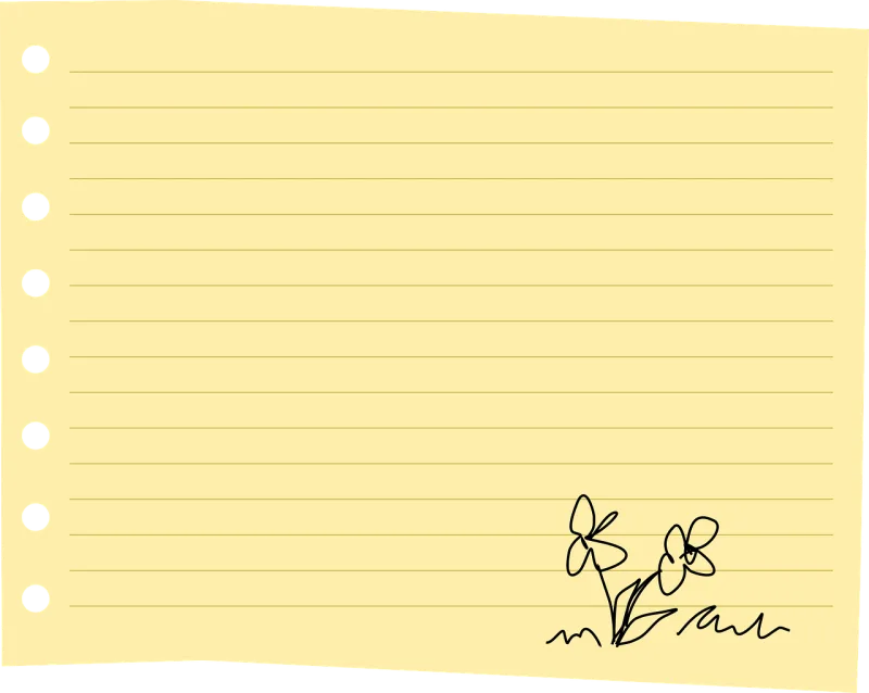 Sheet Paper Notice Stickdatei – Musik