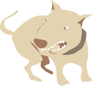 Dog Angry Pet Stickdatei