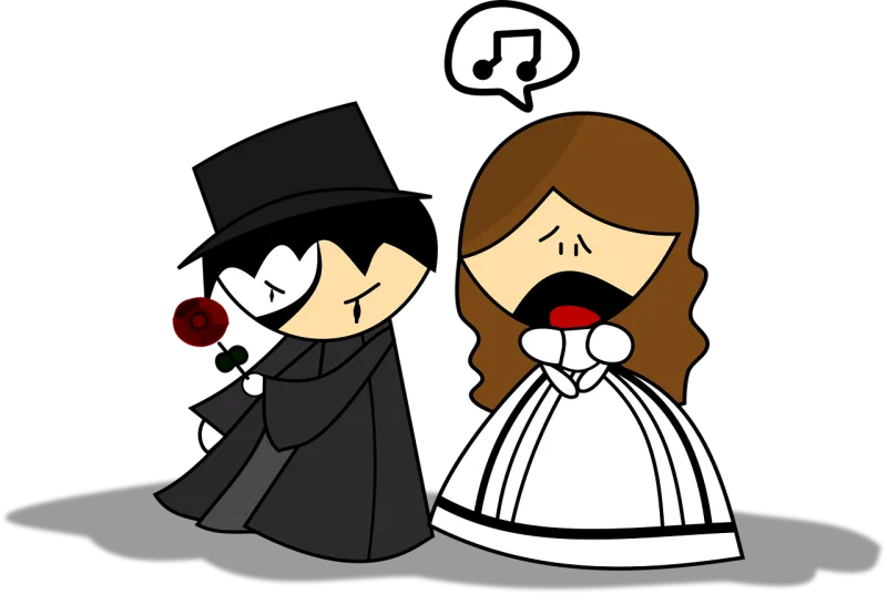 Opera Man Woman Stickdatei – Herzen & Liebe