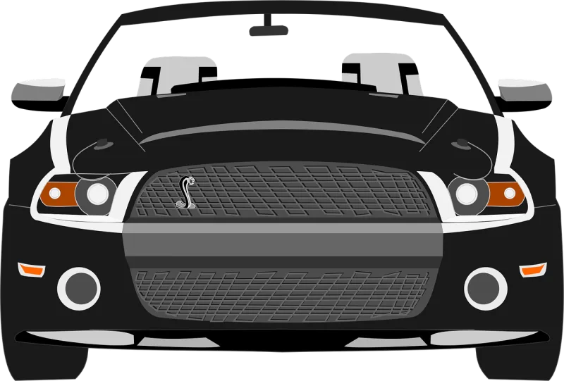 Car Mustang Sports car Stickdatei – Fahrzeuge