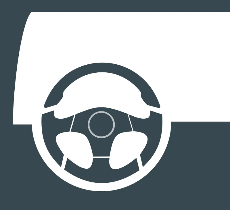 Steer Wheel Car Stickdatei – Fahrzeuge