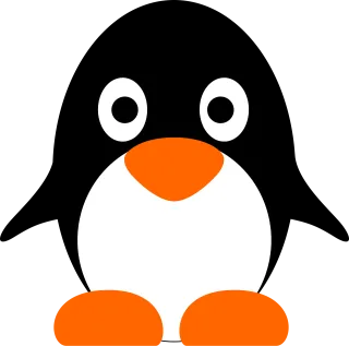 Penguin Animal Nature Stickdatei