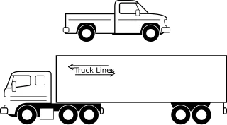 Pickup Truck Lorry Stickdatei
