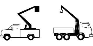 Truck Vehicle Transportation Stickdatei