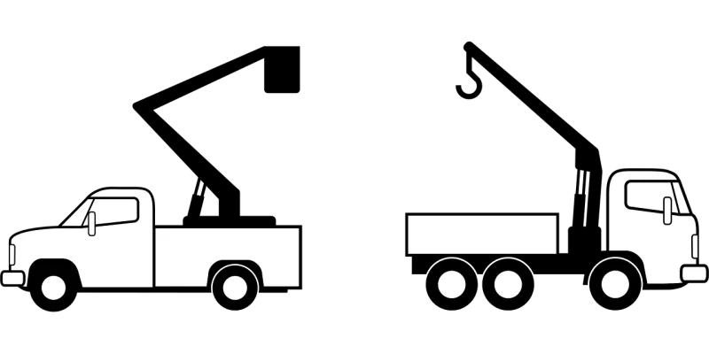 Truck Vehicle Transportation Stickdatei – Fahrzeuge