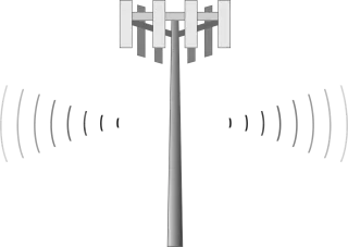 Cell Mobile Tower Stickdatei