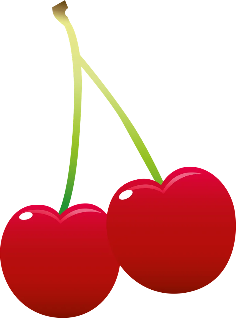 Cherries Fruit Red Stickdatei – Essen & Trinken