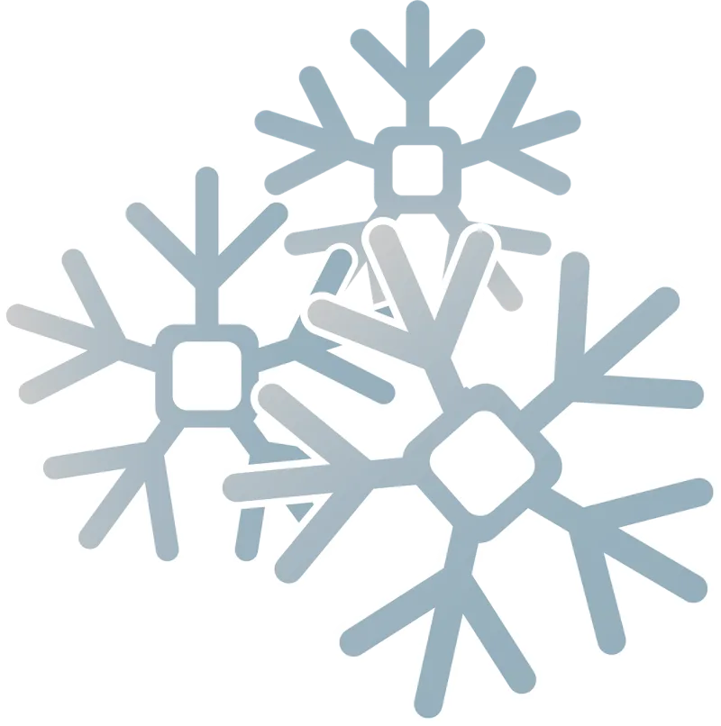 Snowing Frost Weather Stickdatei – Weihnachten