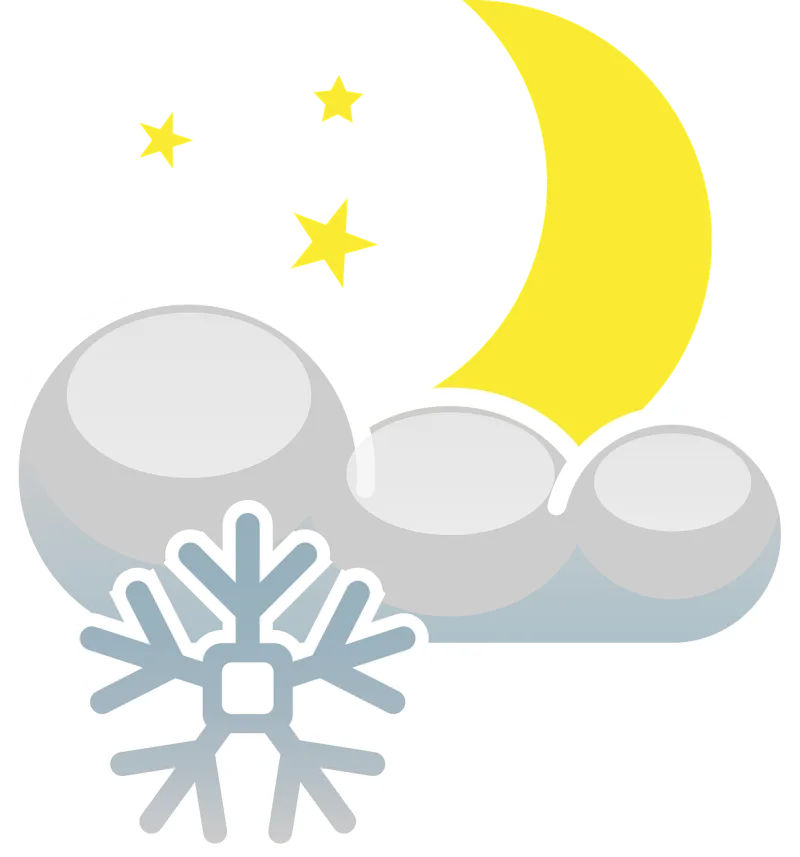 Moon Stars Night Stickdatei – Weihnachten