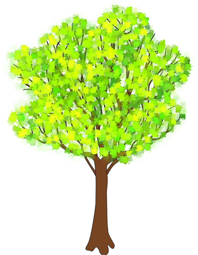 Tree Nature Branches Stickdatei – Natur