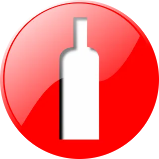 Beverage Bottle Glossy Stickdatei