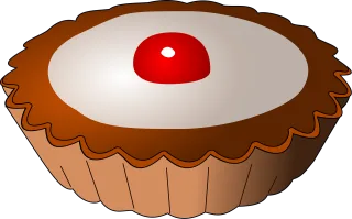 Cake Cherry Sweet Stickdatei