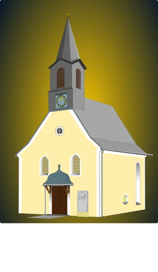 Church Buildings Christian Stickdatei