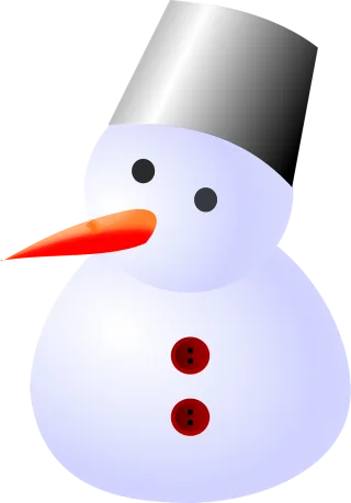 Man Nature Snowman Stickdatei