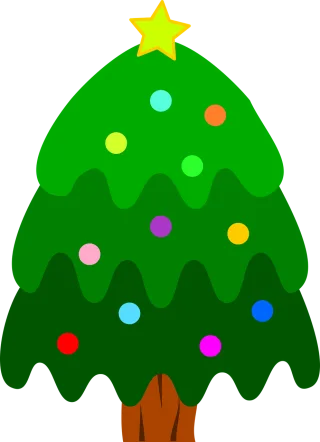 Christmas Tree Xmas Stickdatei – Weihnachten