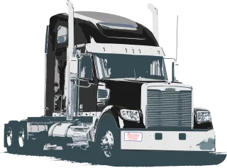 Truck Lorry Transportation Stickdatei