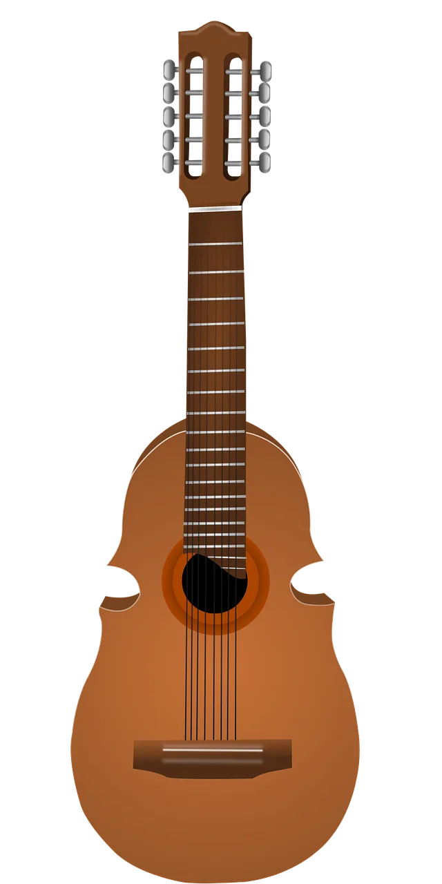 Guitar Ten strings Strings Stickdatei – Musik
