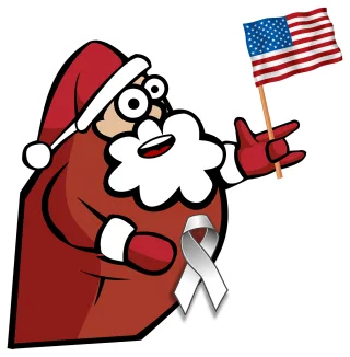 Santa Xmas Man Stickdatei