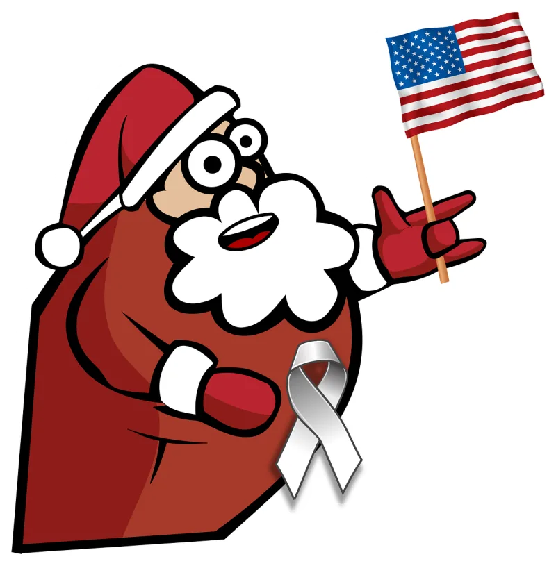 Santa Xmas Man Stickdatei – Weihnachten