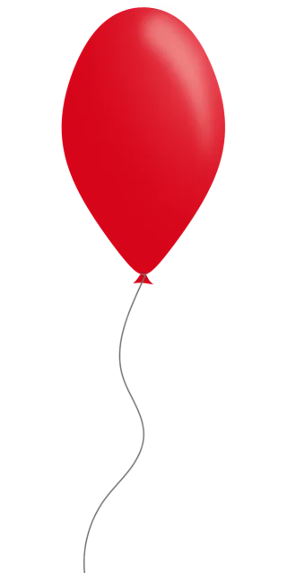 Balloon Party Red Stickdatei