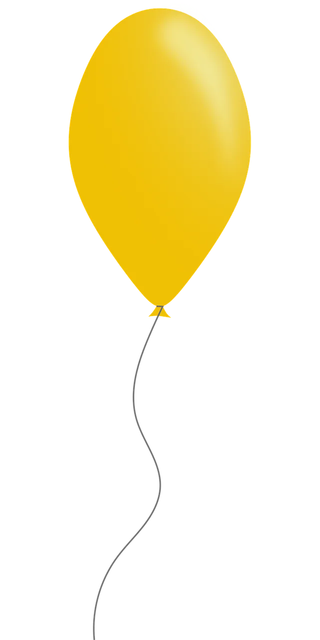 Balloon Party Yellow Stickdatei – Fahrzeuge