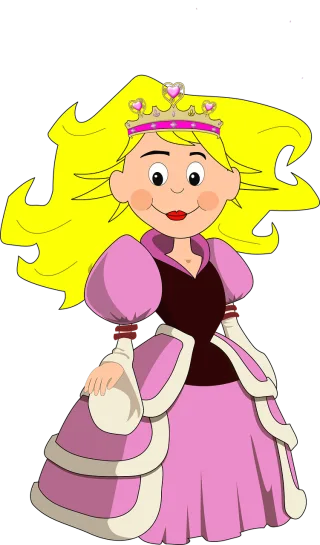 Princess Woman Female Stickdatei