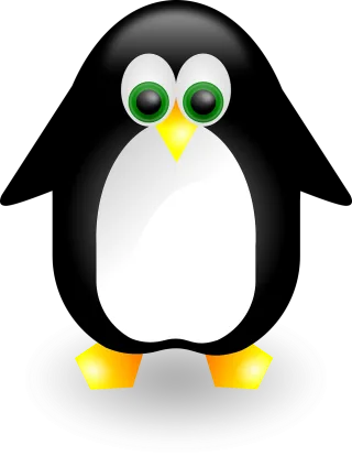 Penguin Animal Nature Stickdatei