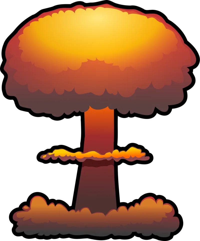 Bomb Explosion Explosive Stickdatei – Natur