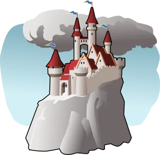 Castle Fortress Fantasy Stickdatei